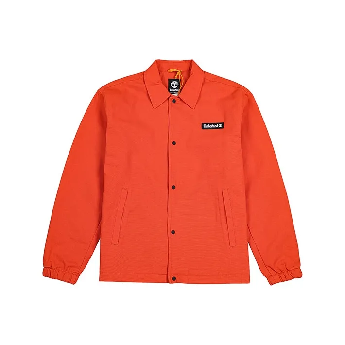 Timberland Puffer Jacket Men's Orange Red-0