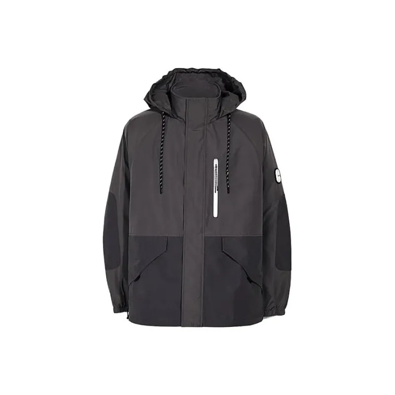 COACH Windbreaker Jackets Men Gray-0