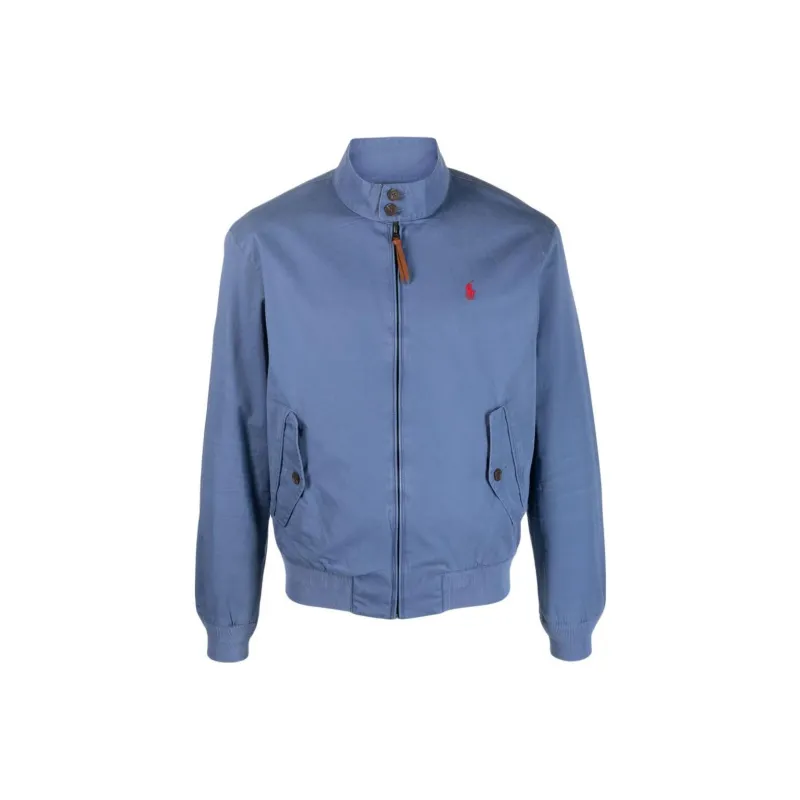 Polo Ralph Lauren Logo embroidered Zip up Bomber Jacket-0