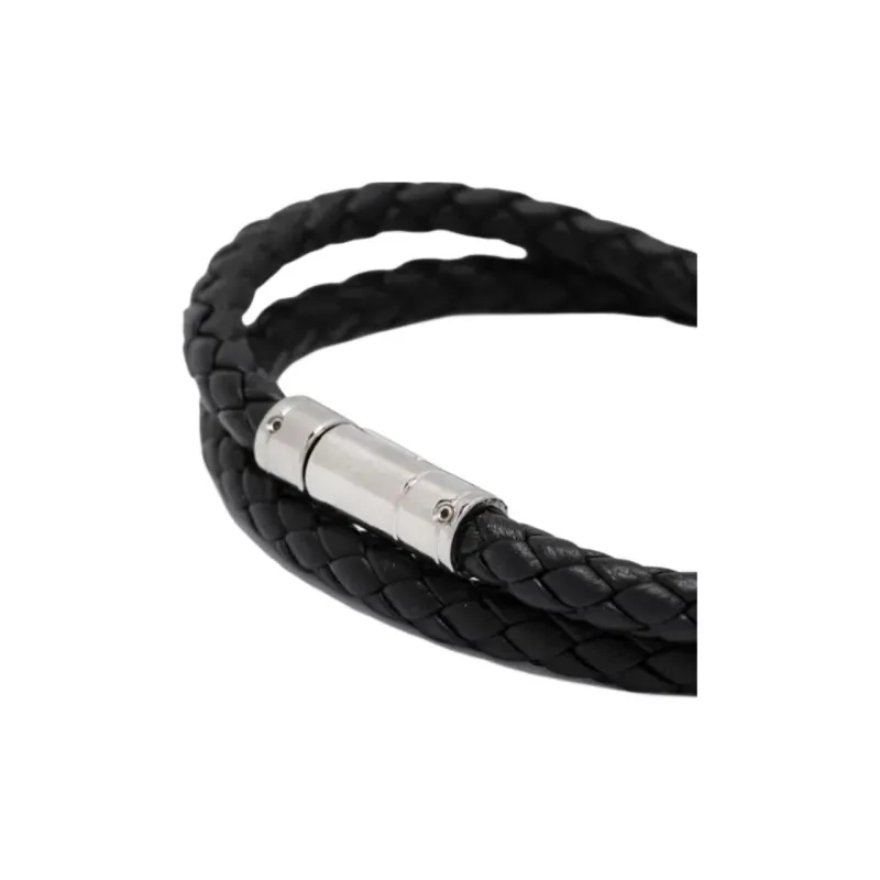 TOM FORD Braided Leather Bracelet-1