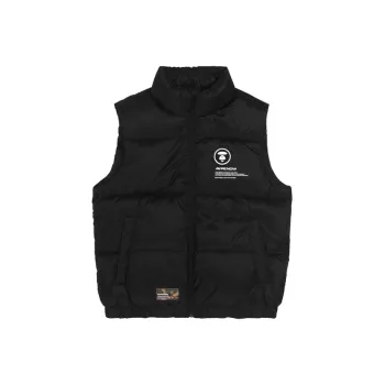 Aape Logo patch Sleeveless Padded Gilet