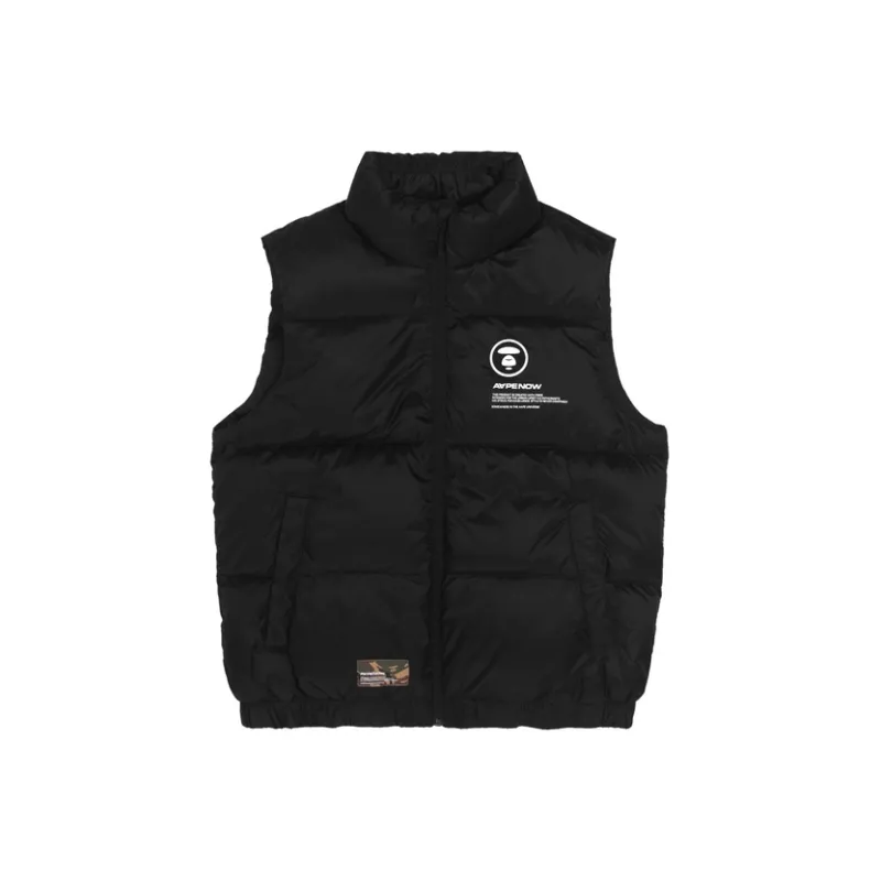 Aape Logo patch Sleeveless Padded Gilet-2