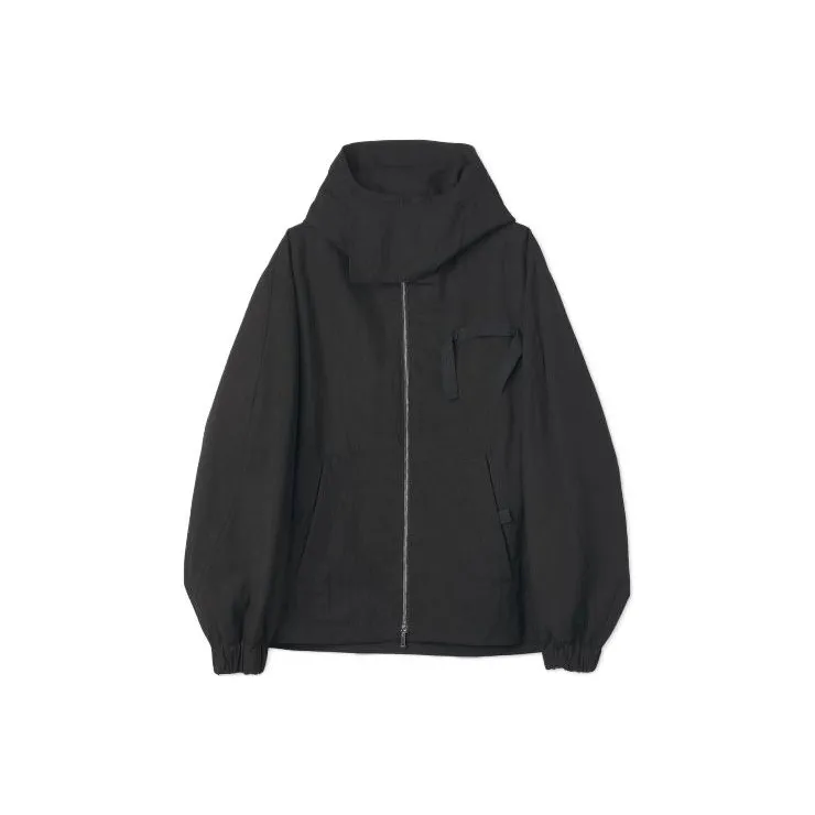 Jacquemus Hooded Zip-Up Rain Jacket-0