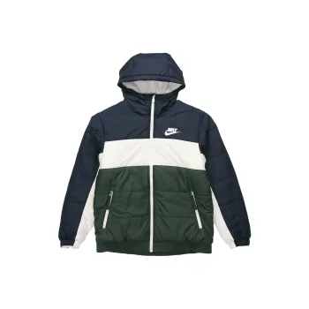 Nike Sportswear Puffer Jacket Men's Silver Galaxy Green