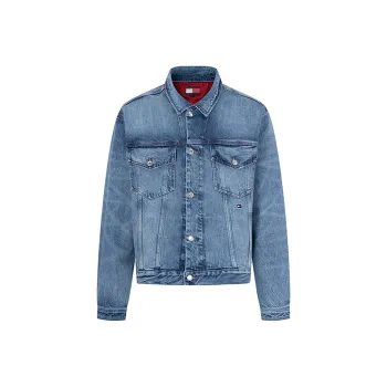 Tommy Hilfiger Denim Jackets Men Denim Blue