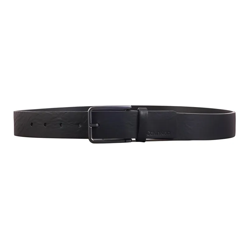 Calvin Klein Leather Belts Men Black-2