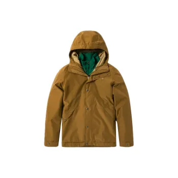 THE NORTH FACE Water Resistant Windproof Breathable Warm Windbreaker Jacket Men's Brown