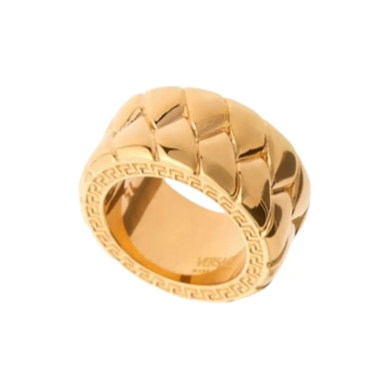 FANSIZHE Metal Rings Unisex Gold-1