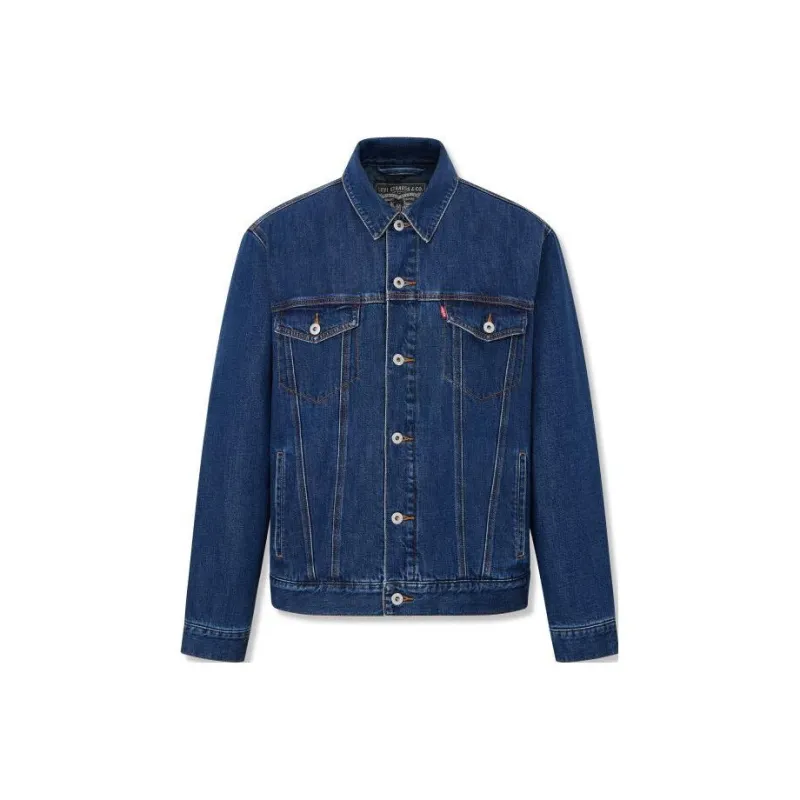 Levis Denim Jackets Unisex Blue-0