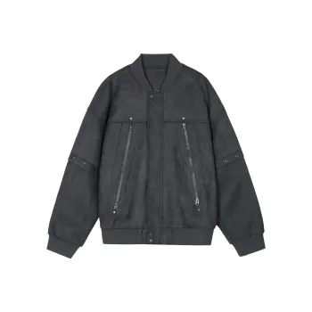 WILD LEADER Jackets Coats Unisex Stone Gray