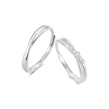 BLANK IN BLANK Sterling Silver Rings Unisex