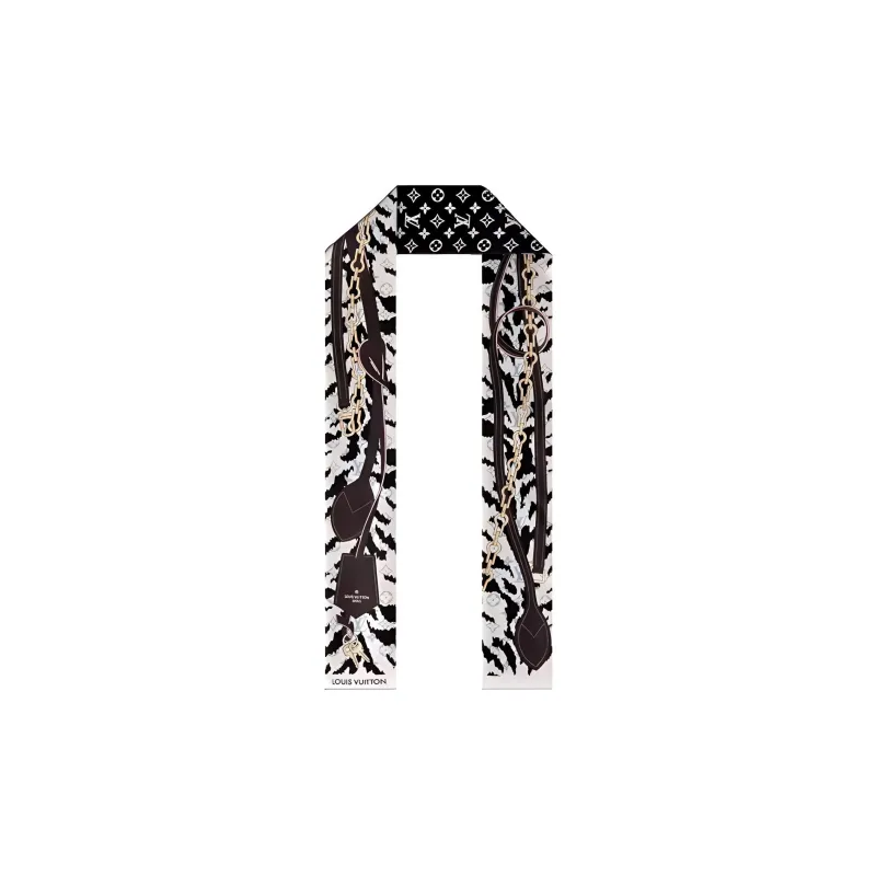 LOUIS VUITTON TIGER Hair Bands Women's Milk White-0