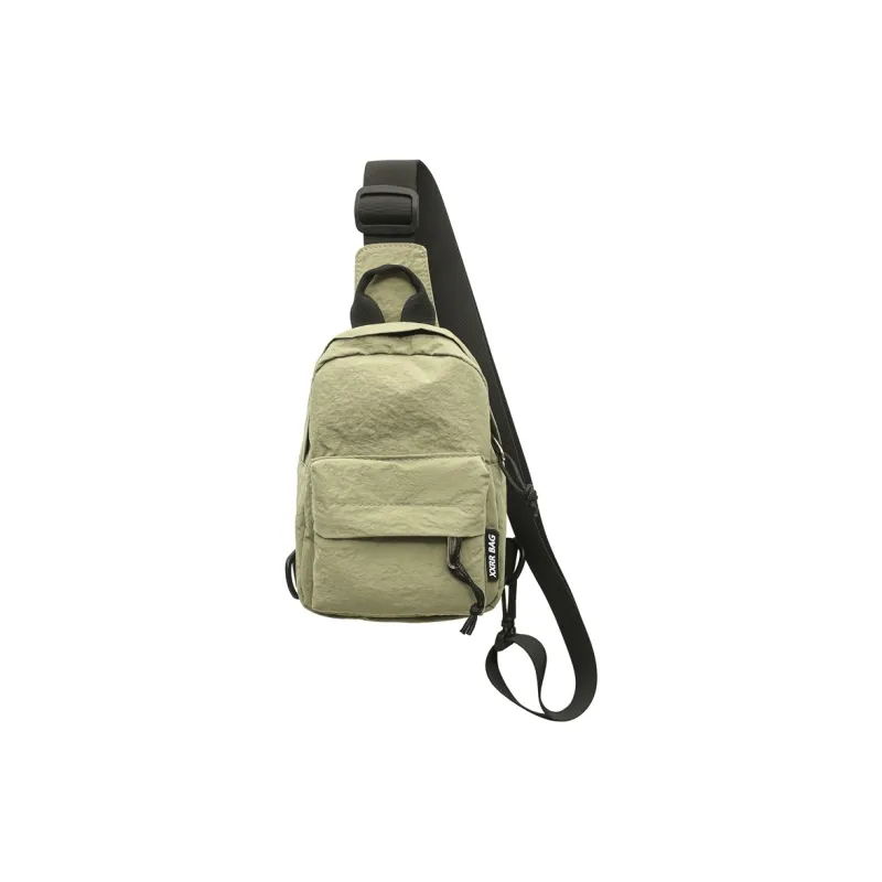 GOBLIN SHARKS 1759 Nylon Backpack, Sling Bag Regular Unisex White/Black/Blue/Green/Khaki-21