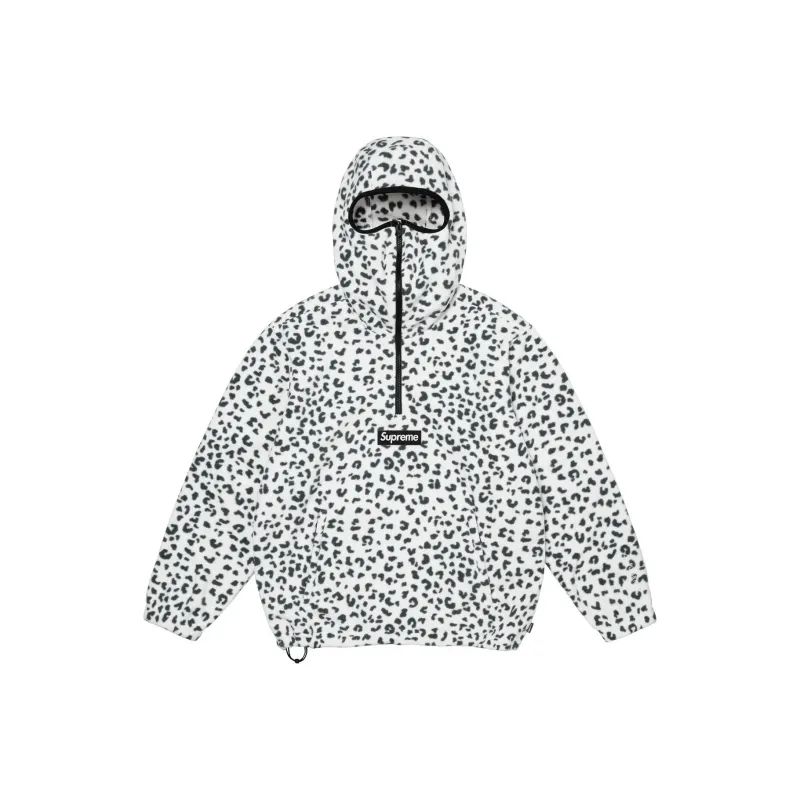Supreme Polartec Facemask Half Zip Hooded Sweatshirt-0