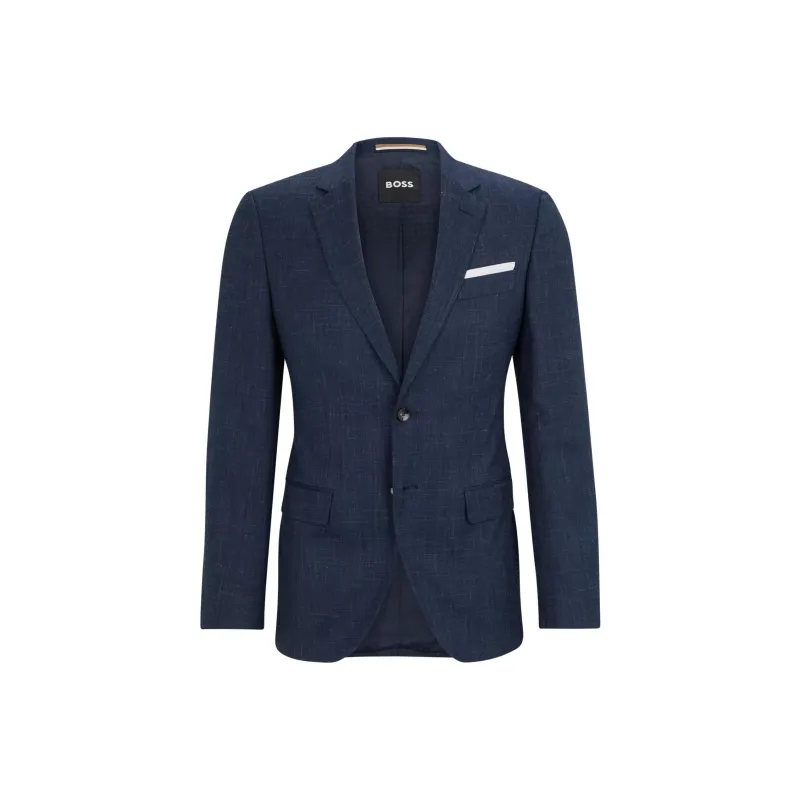 HUGO BOSS Single Breasted Slim Fit Jacket-0