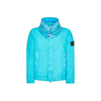 STONE ISLAND Logo Patch Zipped Jacket