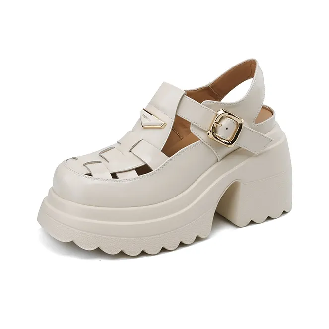 Su Yanjiao Roman Sandals Women's-0
