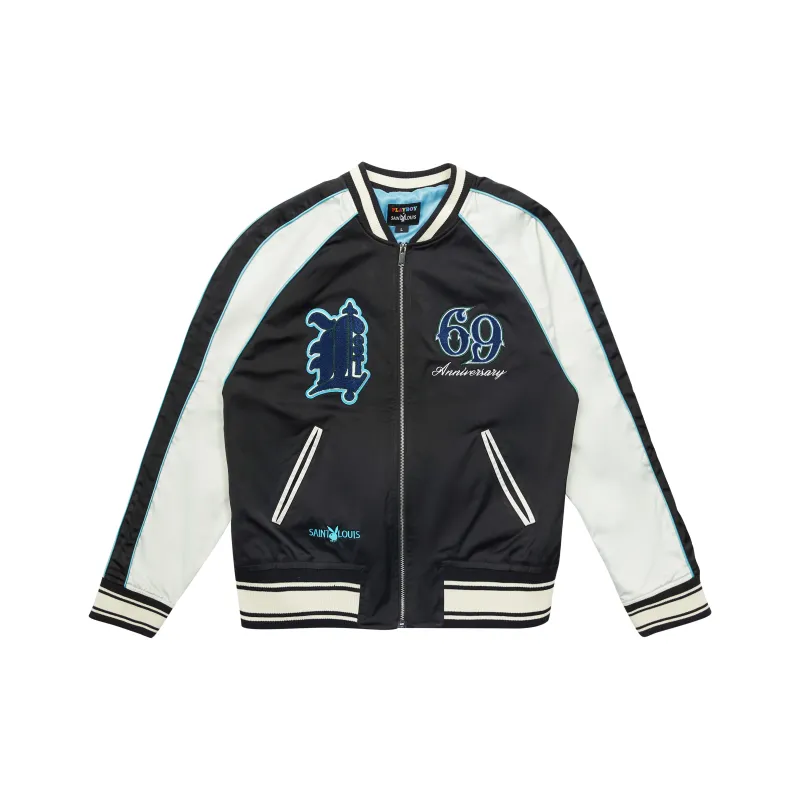 Playboy X SSSAINT LOUIS SSSAINT LOUIS X Playboy Co-branded Series Jackets Unisex Black-0