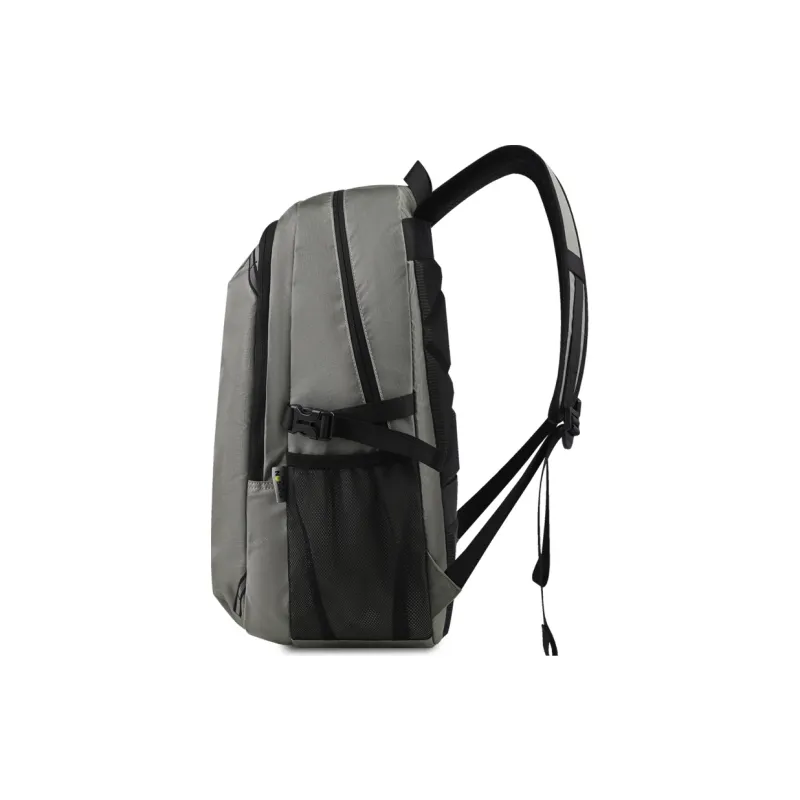 EDISON Polyester Oxford Backpack Unisex Black/Gray-3