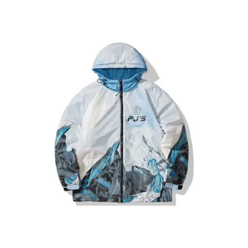 PJ's Vigor Puffer Jackets Unisex Blue