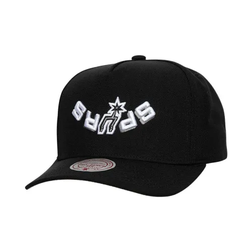 Mitchell & Ness Polyester Baseball Caps Unisex Black