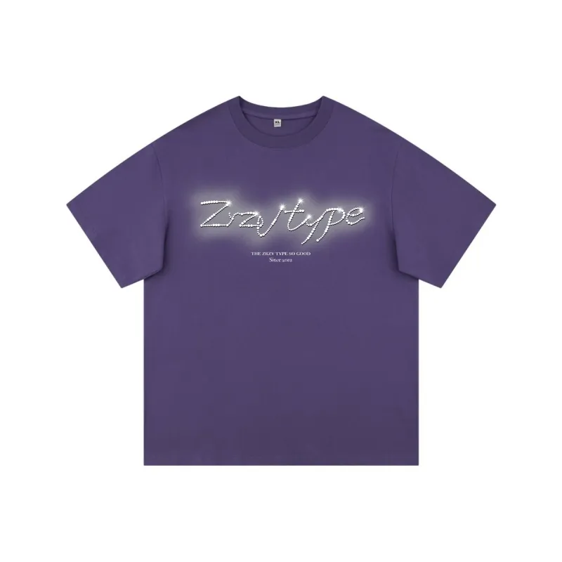ZRZV T Shirts Unisex Purple-0