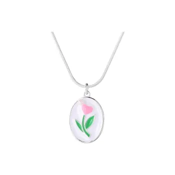 Happy Tide S925 Silver Necklaces Women's
