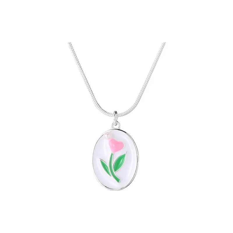 Happy Tide S925 Silver Necklaces Women's-0