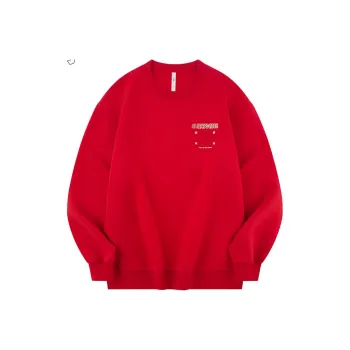 QIAODAN Dry Sweatshirt Men's Koi Fish Red