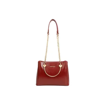 PAYOT Microfiber Synthetic Leather One Shoulder Handbag Regular Women's Burgundy