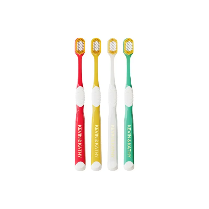 KEVIN&KATHY Japanese Soft Bristled Toothbrush Microfiber Fine Fiber Soft And Clean 65 Eyelets-6
