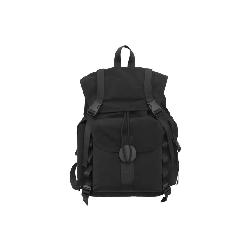 DCLOUD Nylon Backpack Unisex Orange/White/Black/Green/Light Gray-14