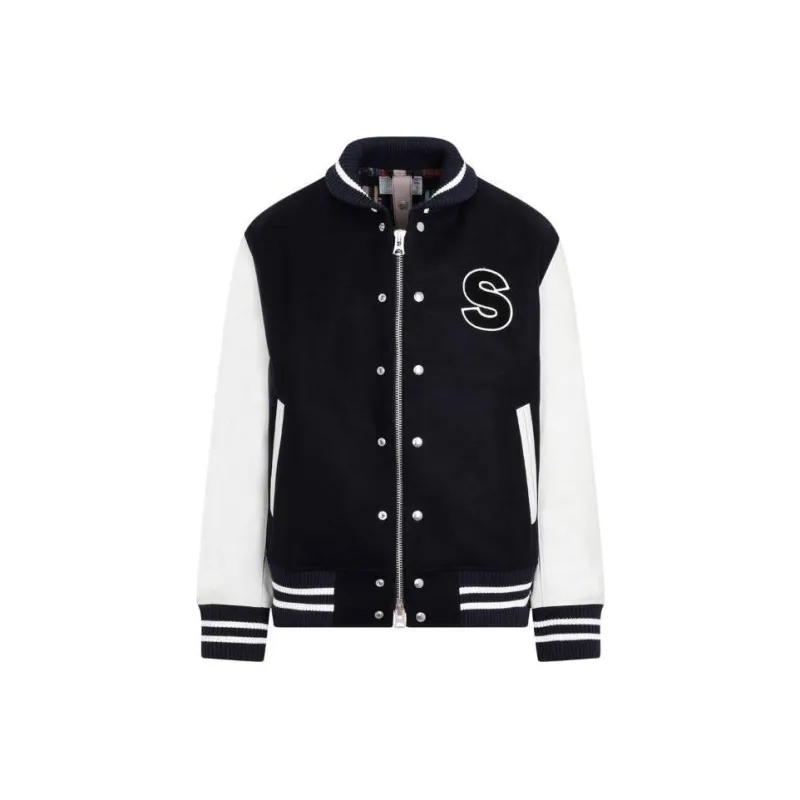 Sacai Interstellar Varsity Button-Up Jacket-0