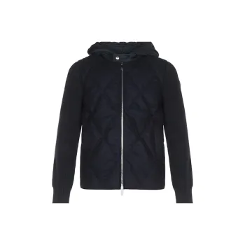 Moncler Down Jackets Men Navy