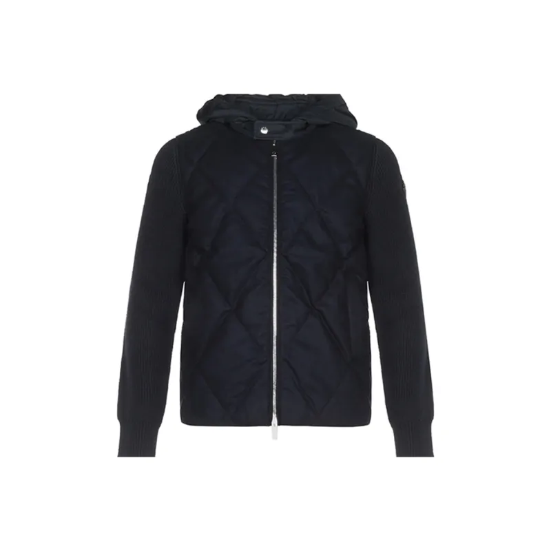 Moncler Down Jackets Men Navy-0