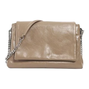 H YXIANG Top Grain Cow Leather Shoulder Bag Women's Multicolor