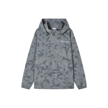 Champion Jackets Unisex Black Multicolor