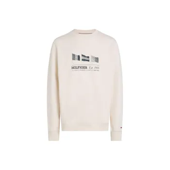 Tommy Hilfiger Sweatshirt Men's Beige Yellow