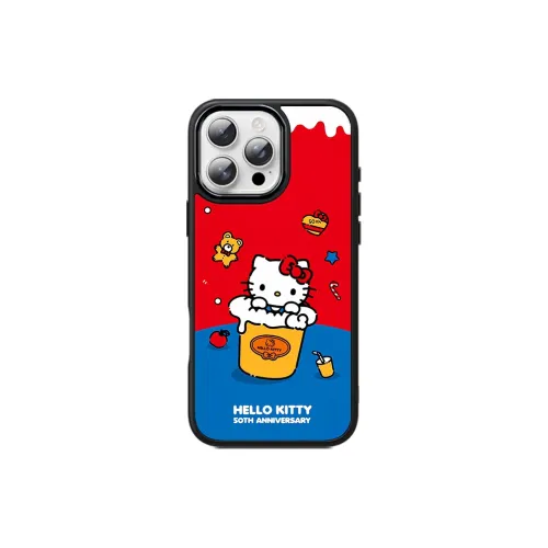 Sanrio Matte Material Gilded Magnetic Cute High End Phone Case Compatibility IPhone16ProMax/15/14/13/12proma Cartoon