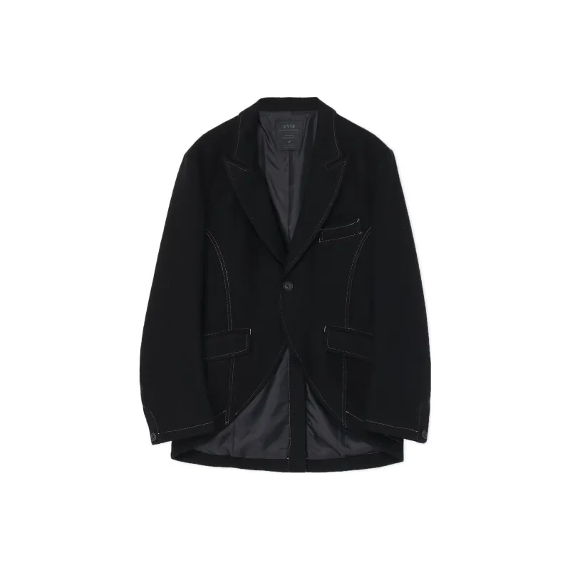 Yohji Yamamoto Jacket Unisex Black-0