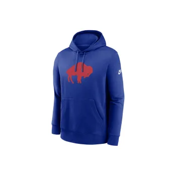 Nike Buffalo Bills Rewind Club Logo Men's Nike Nfl Pullover Hoodie