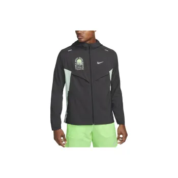 Nike Denim Jackets Men Black