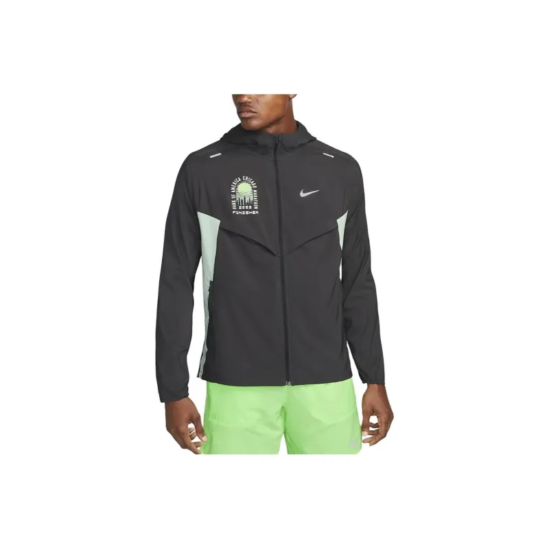 Nike Denim Jackets Men Black-0
