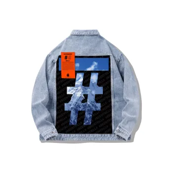 BEENTRILL Loose Fit Denim Jacket Unisex