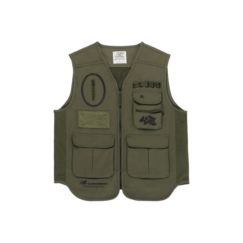 New Balance Salehe Bembury Vest Unisex Olive-0