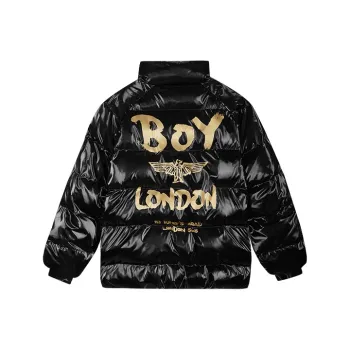 Boy London Puffer Jacket Unisex Black