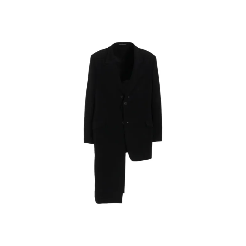 Yohji Yamamoto Tuxedo Attachable collar Jacket-0
