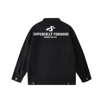 SUPEREALLY Denim Jackets Unisex
