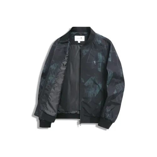 Dance With Wolves Jackets Coats Men's Black