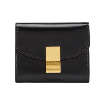 H YXIANG Cow Leather Wallet Women's Multicolor